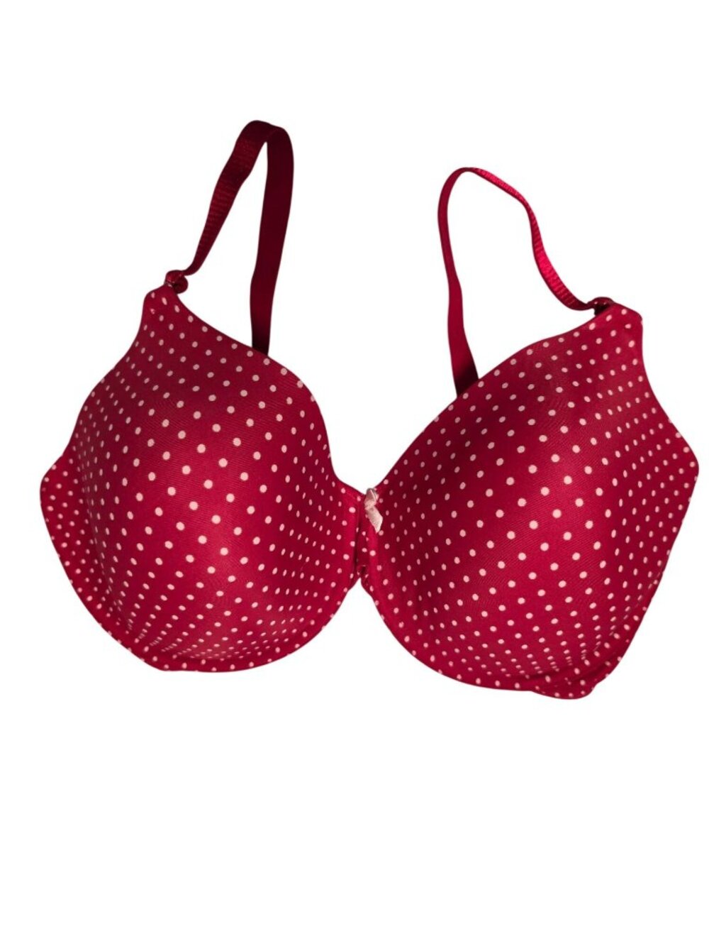 Maidenform One Fab Fit 07959 Polka Dot Demi Bra 38DD